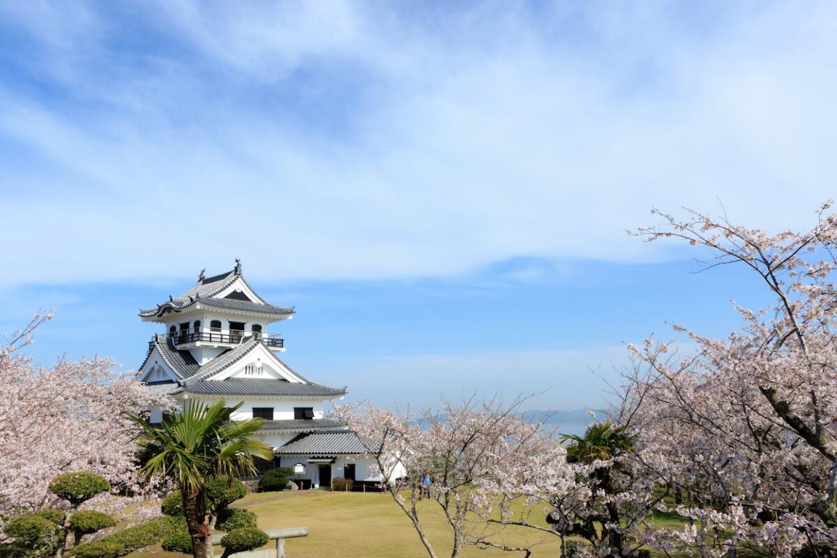 畑・山・館山城の眺め